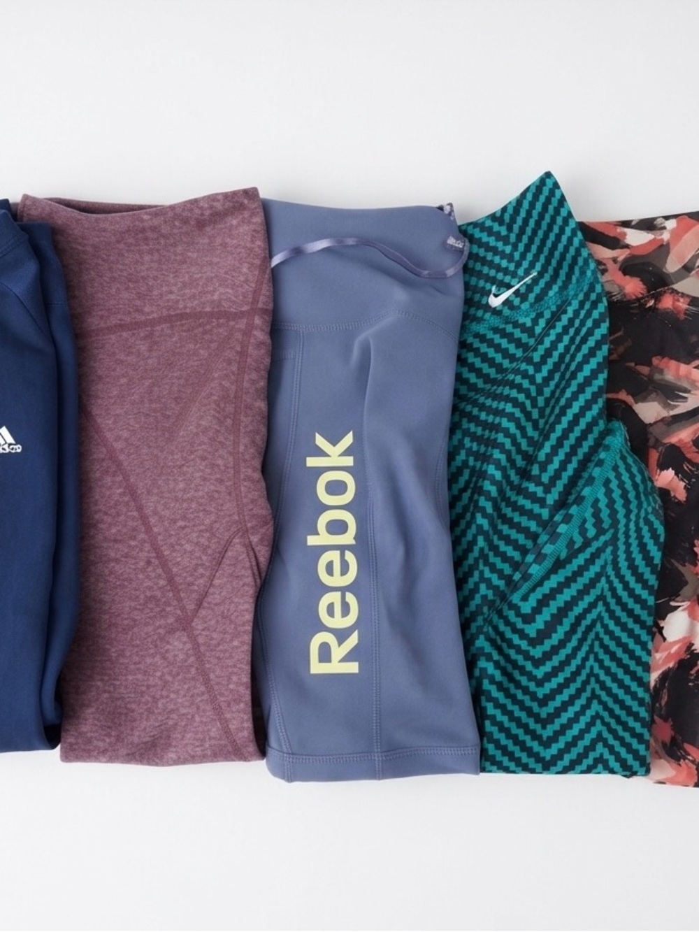 Nike, Reebok, adidas, Fabletics Women’s size M leggings lot